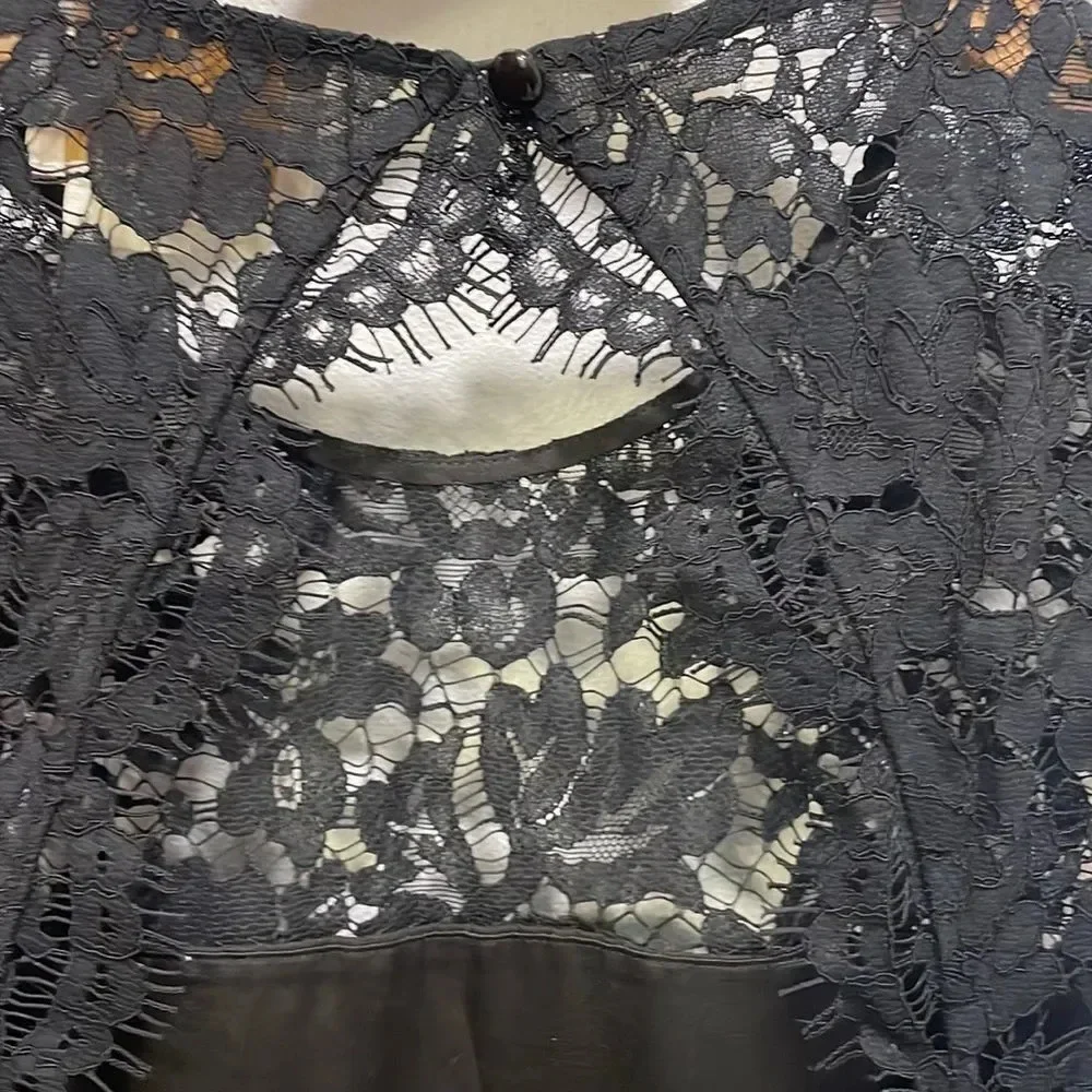 Kate Spade black lace dress
